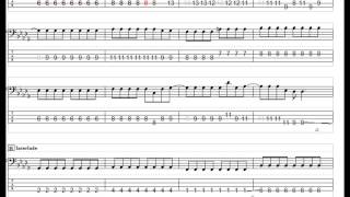 SCANDAL　Welcome home　ベースTAB譜