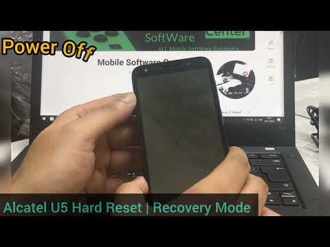 Alcatel u5 hard reset | Recovery Mode