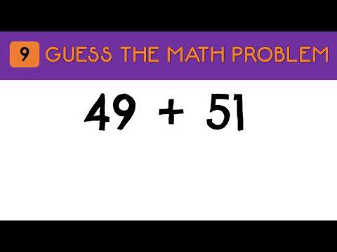Guess... the MATH PROBLEM | Addition to 100  | Math Quiz