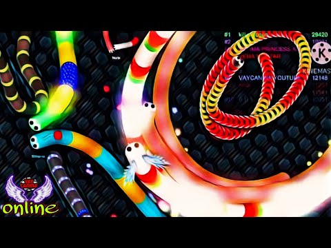 Slither.io Online Gameplay Compilation #snakegame Slitherio #slithersnake