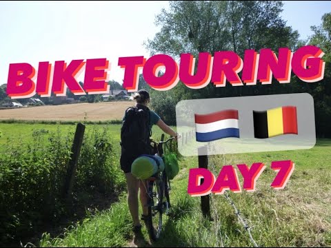 BIKE TOURING NETHERLANDS & BELGIUM : Day 7 | bikepacking | solo female travel | adventure travel