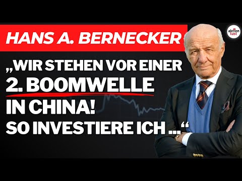 Hans A. Bernecker: "Wir stehen VOR einem 2. Börsenboom in China! So investiere ich ..." | aktienlust