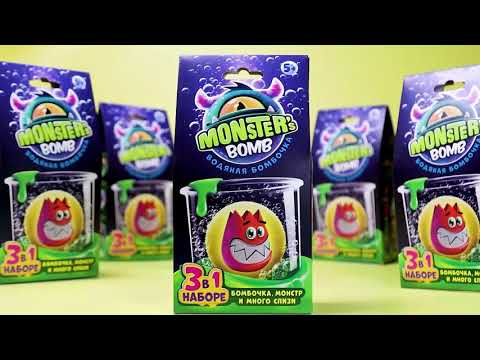 Миниатюра изображения товара Набор для создания слайма Slime Monster's Bomb / MB001P
