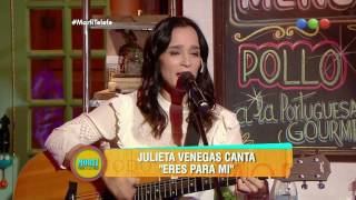 &quot;Eres para mí&quot; Julieta Venegas: acústico en vivo - Morfi