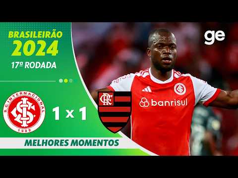 Gols e lances de Internacional x Flamengo