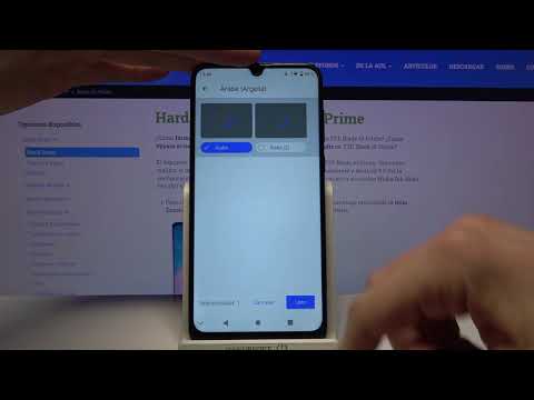 Cómo cambiar el teclado en ZTE Blade 10 Prime - configurar el idioma del teclado