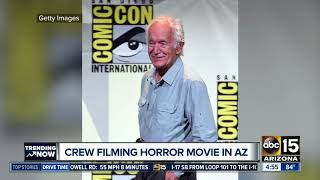 Crew filming horror movie in Arizona