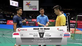 Download lagu Anthony Sinisuka GINTING vs Kunlavut VITIDSARN | SINGAPORE OPEN 2023 mp3 Download lagu Anthony Sinisuka GINTING vs Kunlavut VITIDSARN | SINGAPORE OPEN 2023 mp3