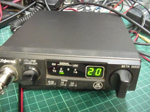 Cybernet Beta 2000 UK CB27/81 (mobile) -  Found in skip; repair, alignment, & test