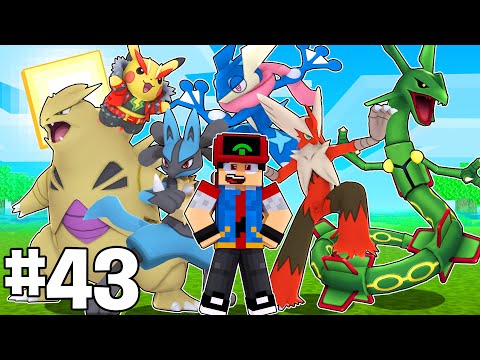 Minecraft: MEU TIME POKEMON COMPLETO - PIXELMON XY Ep.43 ‹‹ P3DRU ››