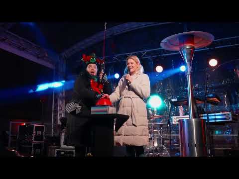 Prižig prazničnih luči v Domžalah 2025