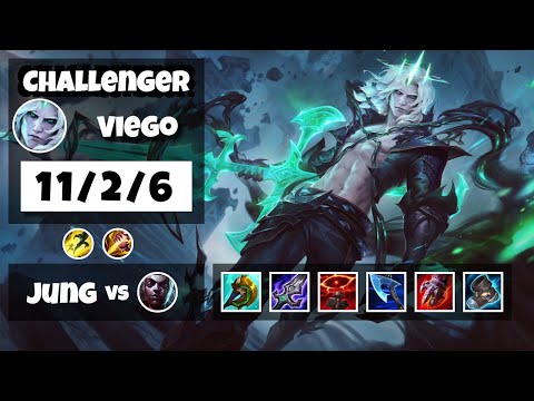 Viego vs Ekko BR Challenger JUNGLE (11/2/6) - v11.18