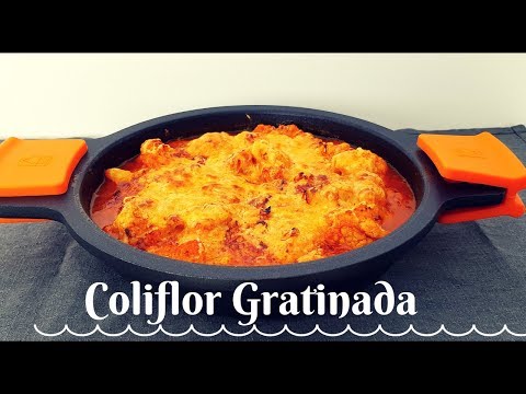 Receta de Coliflor Gratinada | Sin Bechamel |