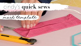 The Most Comfortable & Easy-to-Make Face Mask Using a Template