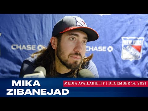 New York Rangers: Mika Zibanejad Pregame Media Availability ' Dec. 14, 2021