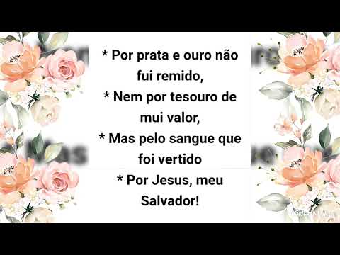 Resgatado Com O Sangue de Cristo.