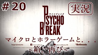 【サイコブレイク】【実況】＃20マイクロとホラゲーと…~箱、再び~