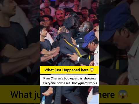 No one can even dare to touch Ram charan as long as Kevin is around😱😮|| #ramcharan #bodyguard #viral