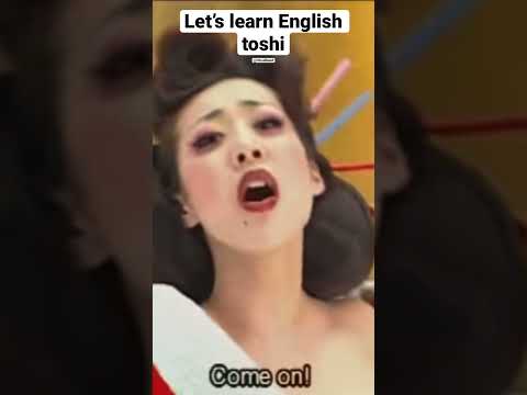 Let’s learn English Toshi