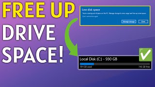 How To Free Up Hard Drive Space on Windows 10