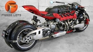 LAS 4 MOTOCICLETAS MÁS INUSUALES e Impresionantes 2