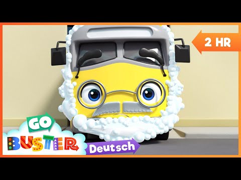 Buster und die Waschanlage | Entdecken mit GO BUSTER! - Zeichentrickfilme für Kinder