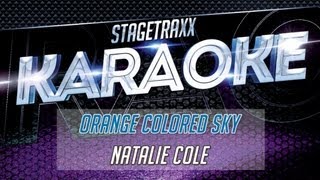 Natalie Cole - Orange Colored Sky (Karaoke)