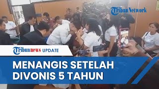 Momen Shane Lukas Nangis Peluk Keluarga Setelah Divonis 5 Tahun Penjara Kasus Penganiayaan David