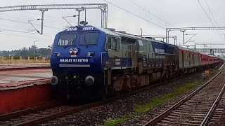 Download lagu Ajmer Bangalore Garib Nawaz Express with 40001 BGKT WDP4B departing from Dharwad mp3