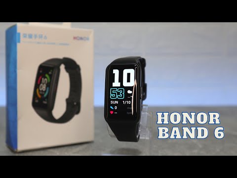 Honor Band 6 Smart Watch 1.47 inch AMOLED Touch Screen Heart Rate Monitor Sleep Nap Stress