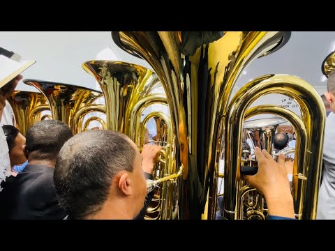 TUBAS MARCHANDO FIRME RACHANDO NO SUBDIVIDIDO 🔥🔥 Hino 05 “ A Rocha celestial “ 😍😍🎧🎧
