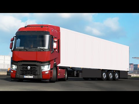 Logs Delivery Renault trucks t rang | Euro Truck Simulator 2 | Logitech g29 gameplay