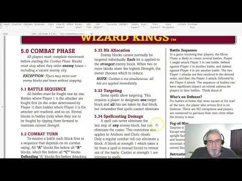 Wizard Kings Rules Overview and Critique