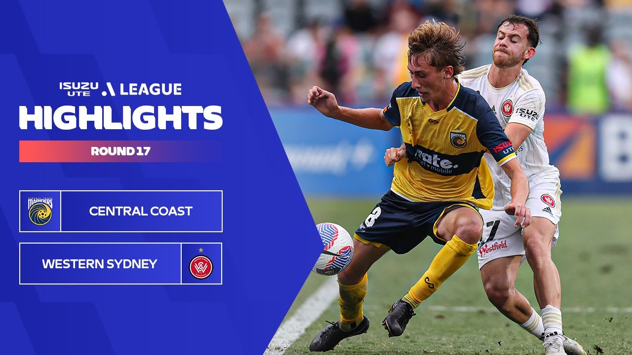 Central Coast Mariners vs Western Sydney Wanderers highlights