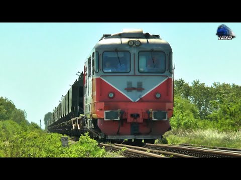 Tren Gol de Cereale CFR MARFĂ Empty Grain Train in Gara Halmeu Station - 18 May 2022
