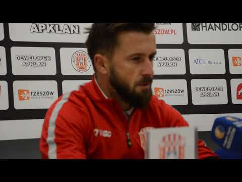 2018.11.17, Konferencja prasowa po meczu o mistrzostwo II ligi Resovia - Stal Stalowa Wola