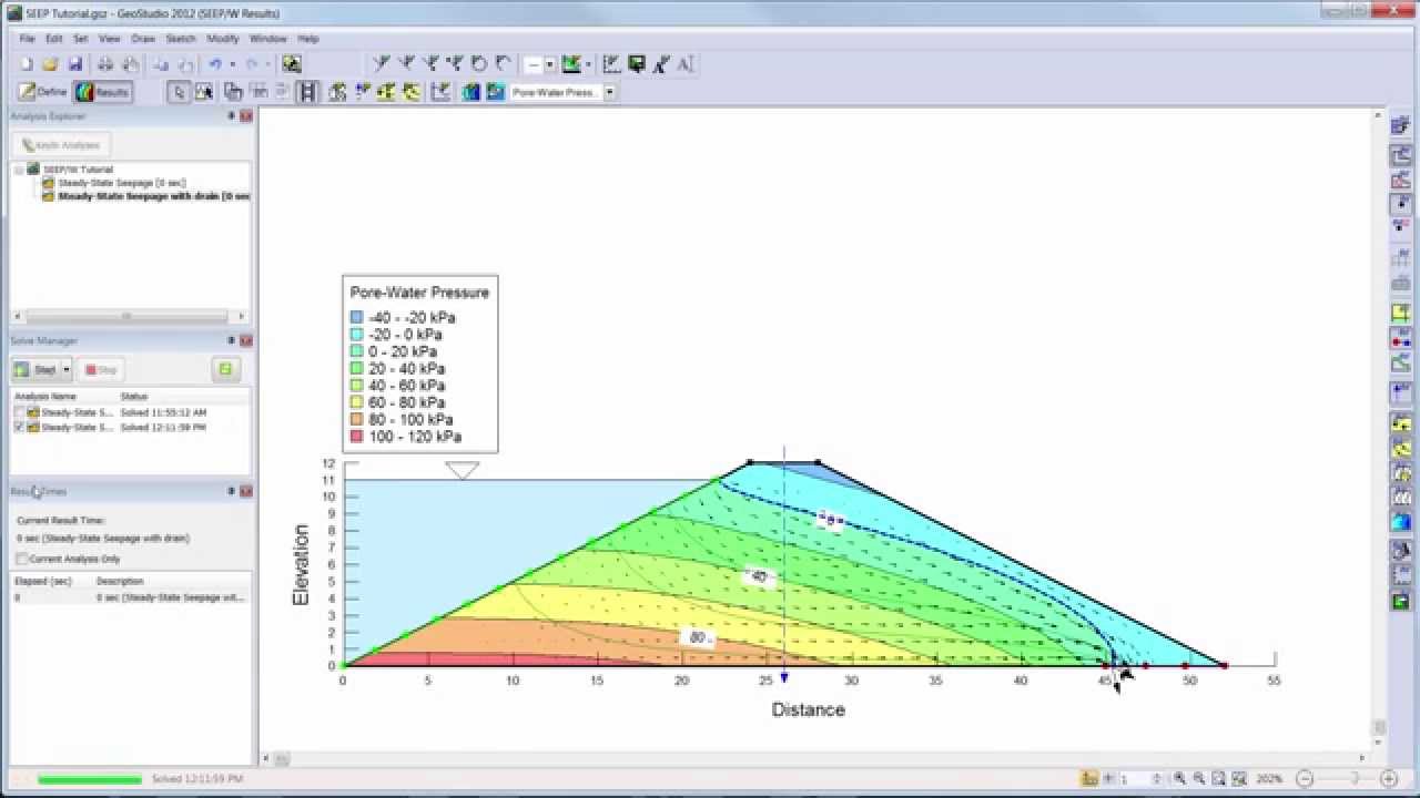 GeoStudio 2012: SEEP/W Tutorial