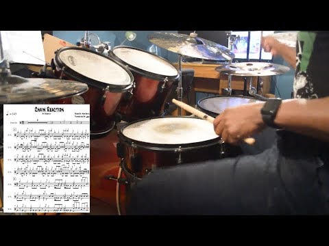 Absently - Chain Reaction - Drum Cover (With Sheet Music)