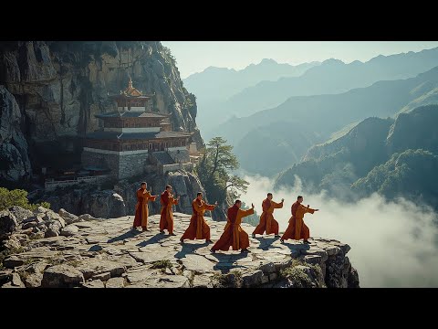 THE LIFE OF A SHAOLIN MONK ISOLATED IN THE MOUNTAINS