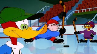 Pica-Pau é Técnico de Hóquei no Gelo! | Pica-Pau em Português