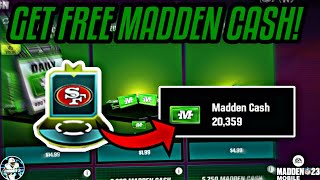 HOW TO GET FREE MADDEN CASH! GET TONS OF CASH! Madden Mobile 23