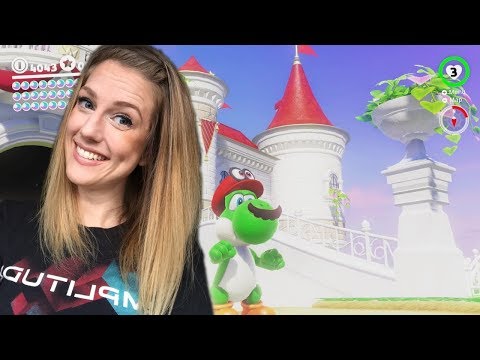 Happy FriYAY! Let's drink & find Power Moons in Mushroom Kingdom HYPE | Super Mario Odyssey