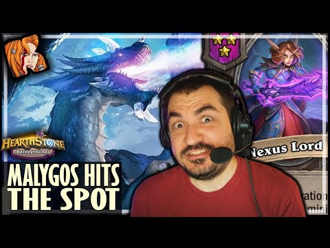 MALYGOS REALLY HITS THE SPOT! - Hearthstone Battlegrounds