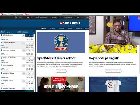 Bettingpanelen: Stryktipset - EM-kvalspecial med 10 miljoner i potten