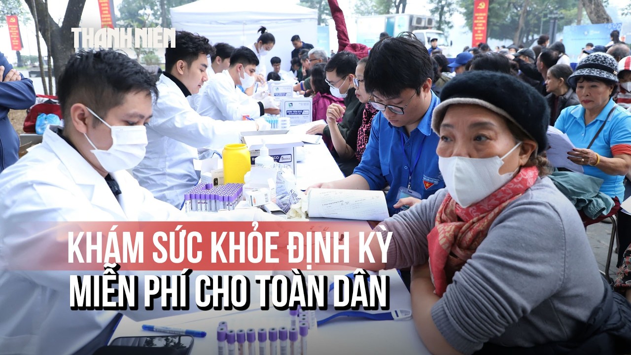Đến hết 2026, toàn dân được khám sức khỏe định kỳ miễn phí