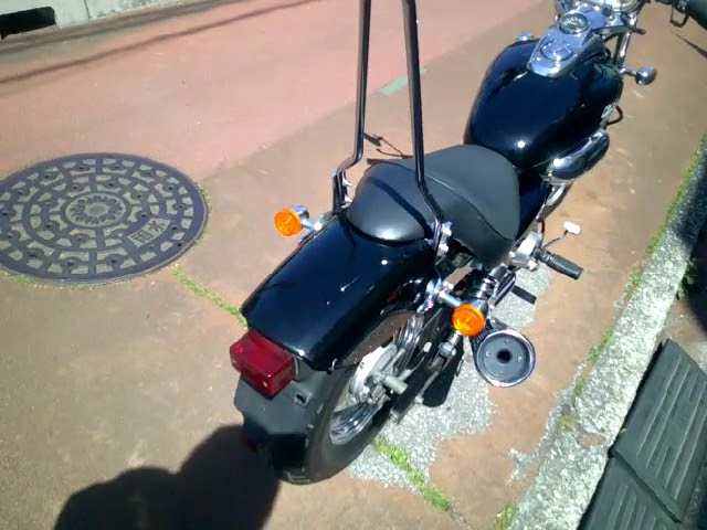 マグナ50/ホンダ 4サイクルエンジン 4速ギヤ シーシーバー ブラックの