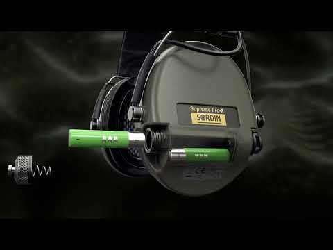 Batteriewechsel beim Sordin Supreme Pro Serie