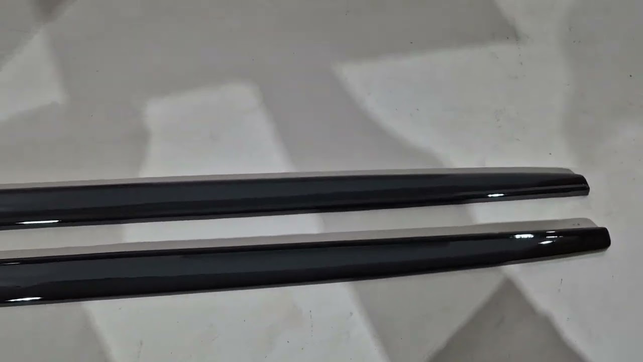 Боковые Пороги DPT V-1 (Черный Глянец) Video 1