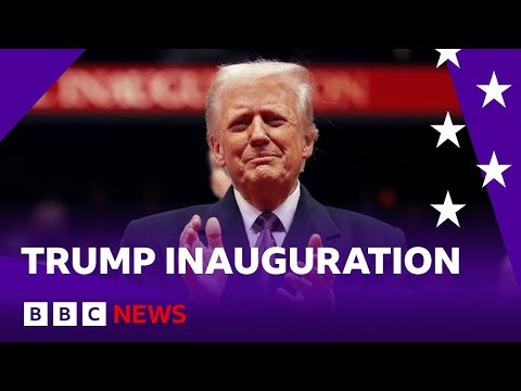 Video | LIVE: Donald Trump becomes 47th US president as Capitol inauguration ceremony begins | BBC News