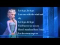 Idina Menzel Let It Go Lyrics Video E Idina Menzel Let It Go Lyrics Video E